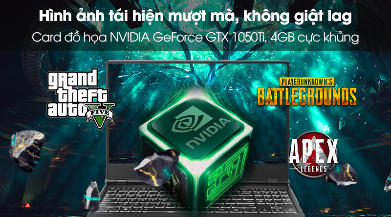 Laptop Lenovo Legion Y530 15 i7 8750H/8GB/2TB+16GB/4GB GTX1050Ti/Win10 (81FV008LVN)