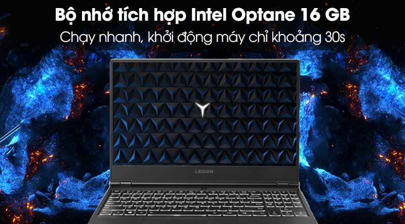 Laptop Lenovo Legion Y530 15 i7 8750H/8GB/2TB+16GB/4GB GTX1050Ti/Win10 (81FV008LVN)