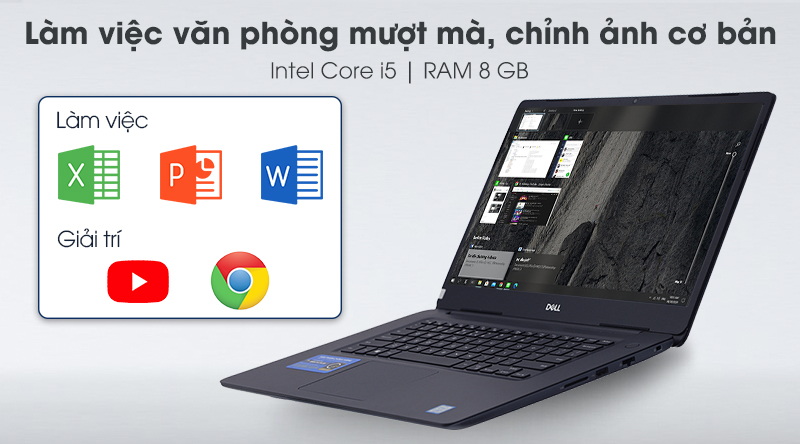 Laptop Dell Vostro 5581 i5 8265U/8GB/1TB/Office365/Win10 (70175957)