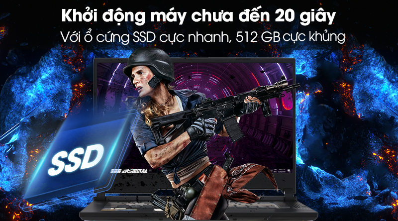 Laptop Asus Gaming ROG Strix G531G i7 9750H/8GB/512GB/120Hz/4GB GTX1650/Win10 (AL017T)