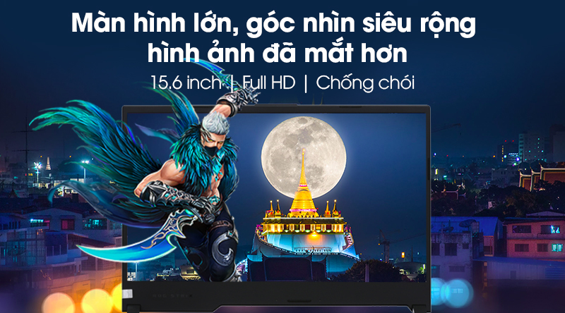 Laptop Asus Gaming ROG Strix G531G i7 9750H/8GB/512GB/120Hz/4GB GTX1650/Win10 (AL017T)