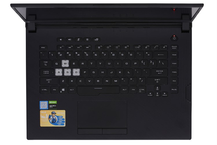 Laptop Asus Gaming ROG Strix G531G i7 9750H/8GB/512GB/120Hz/4GB GTX1650/Win10 (AL017T) Màu Đen