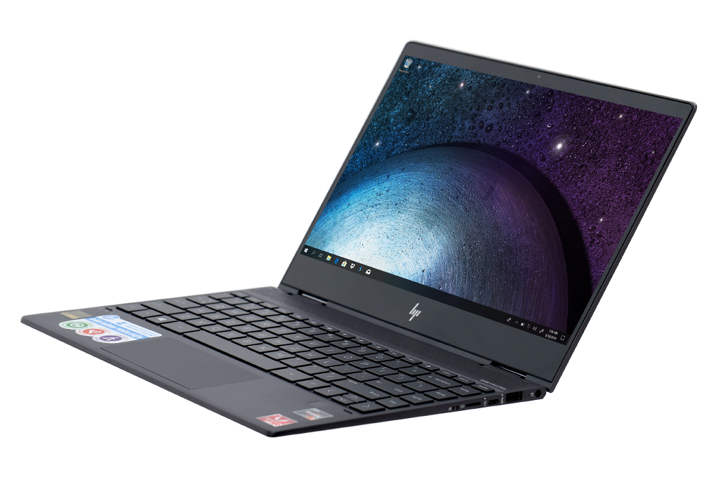 Laptop HP Envy x360 R7 3700U/8GB/256GB/Touch/Win10 (6ZF34PA) Màu Đen