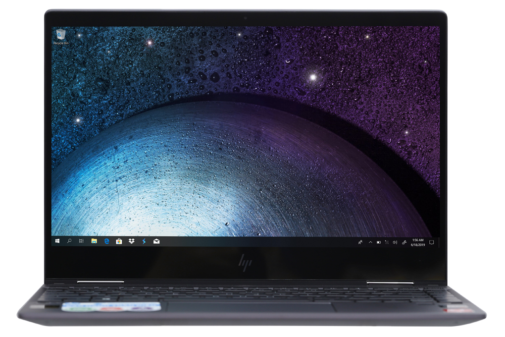Laptop HP Envy x360 R7 3700U/8GB/256GB/Touch/Win10 (6ZF34PA) Màu Đen