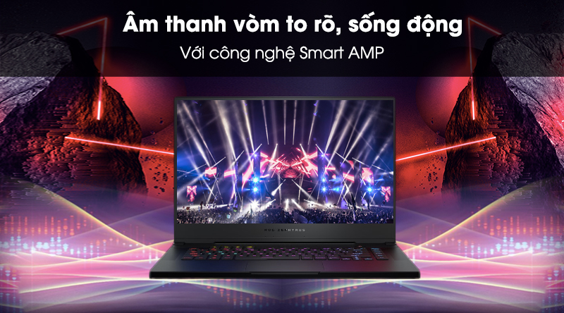 Laptop Asus Gaming Rog Zephyrus GU502G i7 9750H/16GB/512GB/ GTX1660Ti/Túi/Win10 (ES014T)