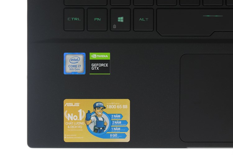 Laptop Asus Gaming Rog Zephyrus GU502G i7 9750H/16GB/512GB/ GTX1660Ti/Túi/Win10 (ES014T)