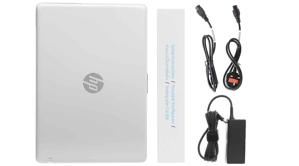 Bộ sản phẩm gồm: Dây nguồn ( 2 dây ) , Sách hướng dẫn, Thùng máy, Adapter sạc