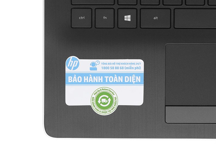 Laptop HP 14 ck0068TU i3 7020U/4GB/500GB/Win10 (4ME90PA) Màu Bạc