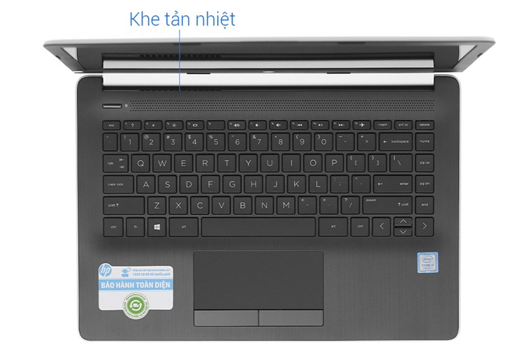 Laptop HP 14 ck0068TU i3 7020U/4GB/500GB/Win10 (4ME90PA) Màu Bạc