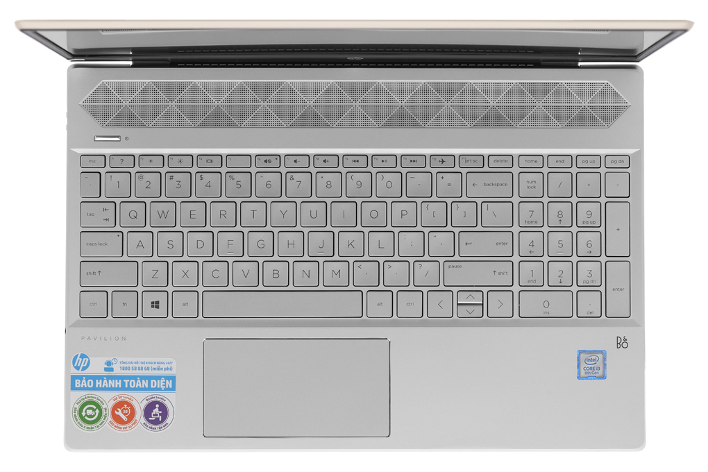 Laptop HP Pavilion 15 cs2031TU i3 8145U/4GB/1TBWin10 (6YZ03PA) Màu Vàng