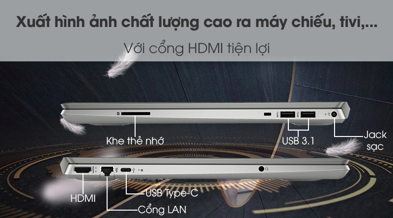 Laptop HP Pavilion 15 cs2033TU i5 8265U/4GB/1TB/Win10 (6YZ14PA)