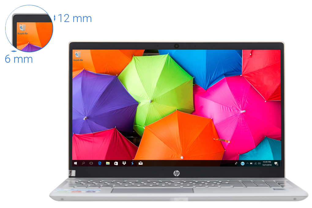 Laptop HP Pavilion 15 cs2033TU i5 8265U/4GB/1TB/Win10 (6YZ14PA) Màu Xám