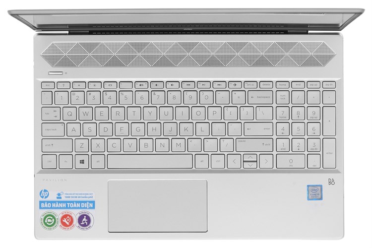 Laptop HP Pavilion 15 cs2033TU i5 8265U/4GB/1TB/Win10 (6YZ14PA) Màu Xám