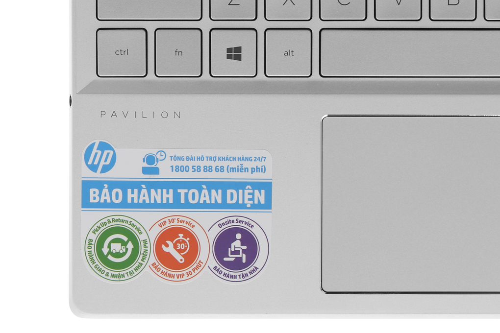 Laptop HP Pavilion 15 cs2056TX i5 8265U/4GB/1TB/2GB MX130/Win10 (6YZ11PA) Màu Vàng