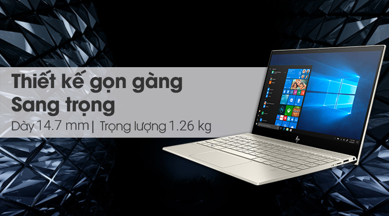 Laptop HP Envy 13 aq0032TX i7 8565U/8GB/256GB/2GB MX250/Win10 (6ZF26PA)