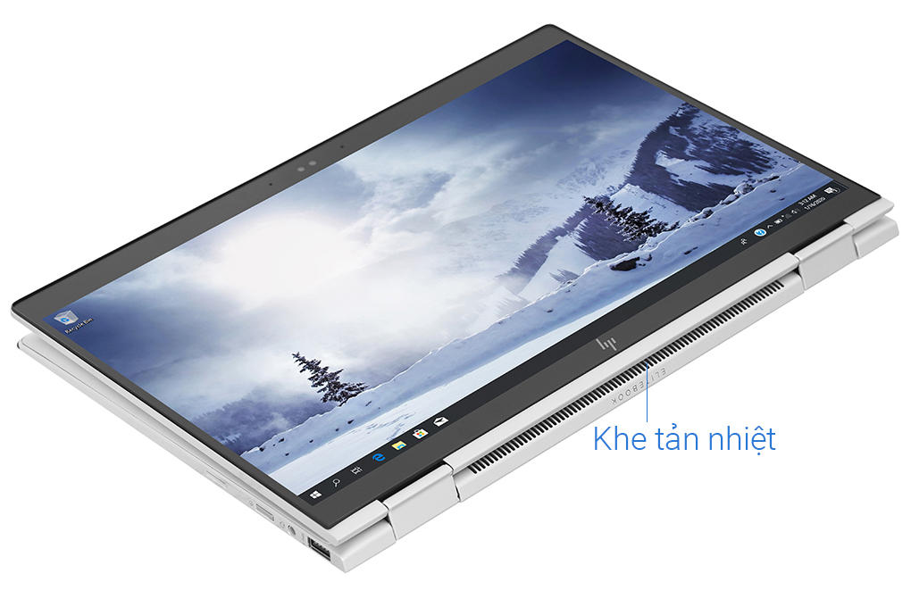 Laptop HP EliteBook X360 13 i7 8550U/16GB/512GB/Win10 (5AS42PA) Màu Bạc