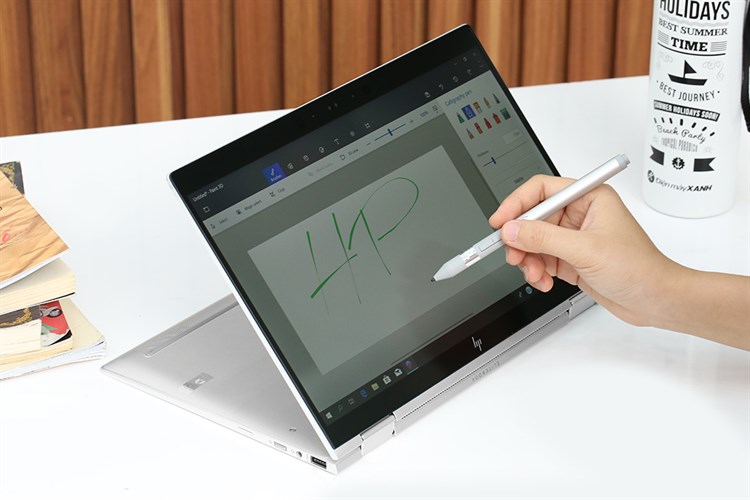 Laptop HP EliteBook X360 13 i7 8550U/16GB/512GB/Win10 (5AS42PA) Màu Bạc
