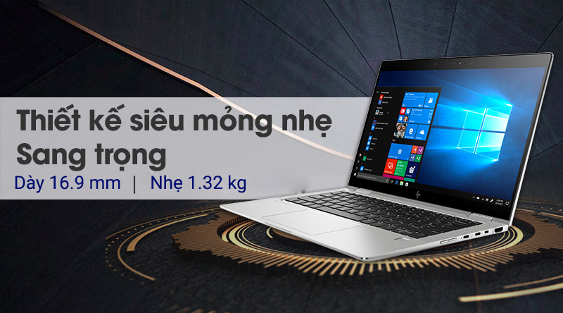 Laptop HP EliteBook X360 14  i7 8550U/16GB/512GB/Win10 (5XD05PA)