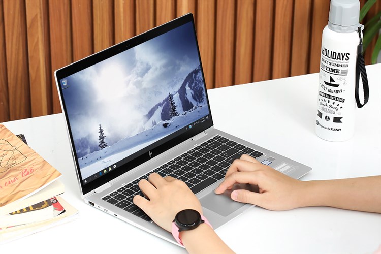 Laptop HP EliteBook X360 14  i7 8550U/16GB/512GB/Win10 (5XD05PA) Màu Bạc