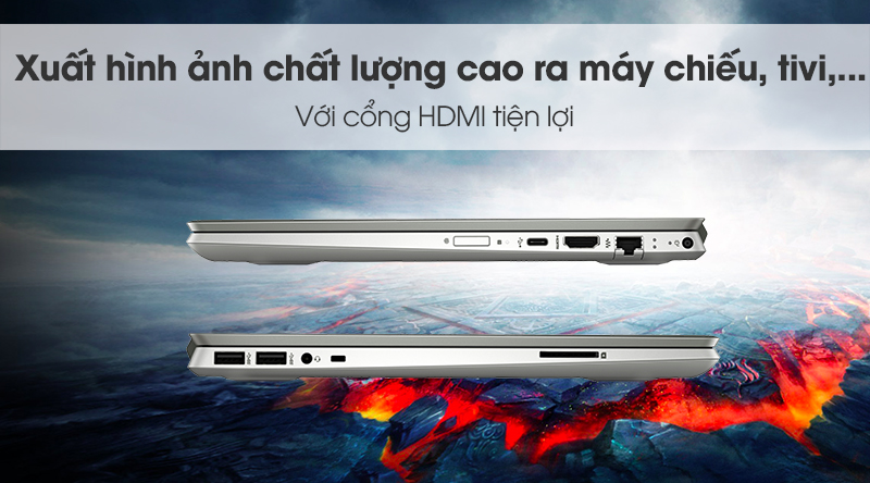 Laptop HP Palivion 14 ce2039TU i5 8265U/4GB/1TB/Win10 (6YZ15PA)