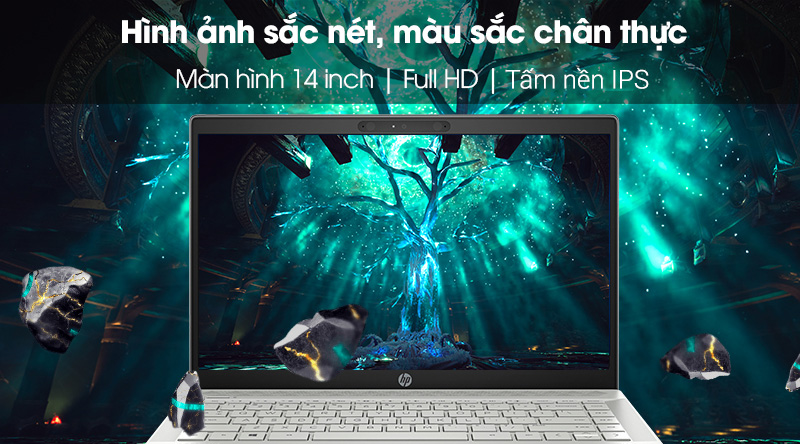 Laptop HP Palivion 14 ce2039TU i5 8265U/4GB/1TB/Win10 (6YZ15PA)