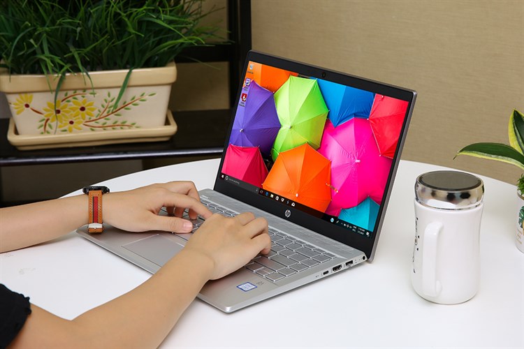 Laptop HP Palivion 14 ce2039TU i5 8265U/4GB/1TB/Win10 (6YZ15PA) Màu Bạc