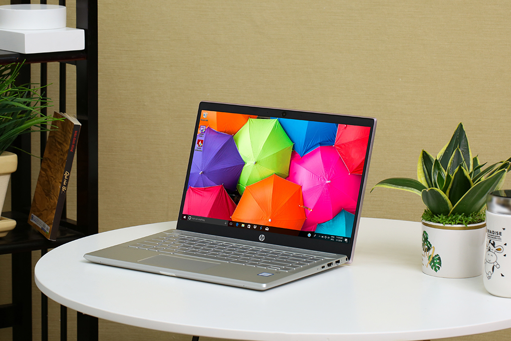 Laptop HP Pavilion 14 ce2038TU i5 8265U/4GB/1TB/Win10 (6YZ21PA) Màu Hồng