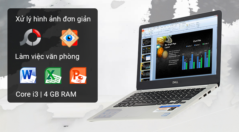 Laptop Dell Inspiron 13 5370 i3 8130U/4GB/128GB/Win10 (N3I3002W)
