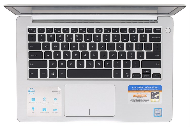 Laptop Dell Inspiron 13 5370 i3 8130U/4GB/128GB/Win10 (N3I3002W) Màu Bạc