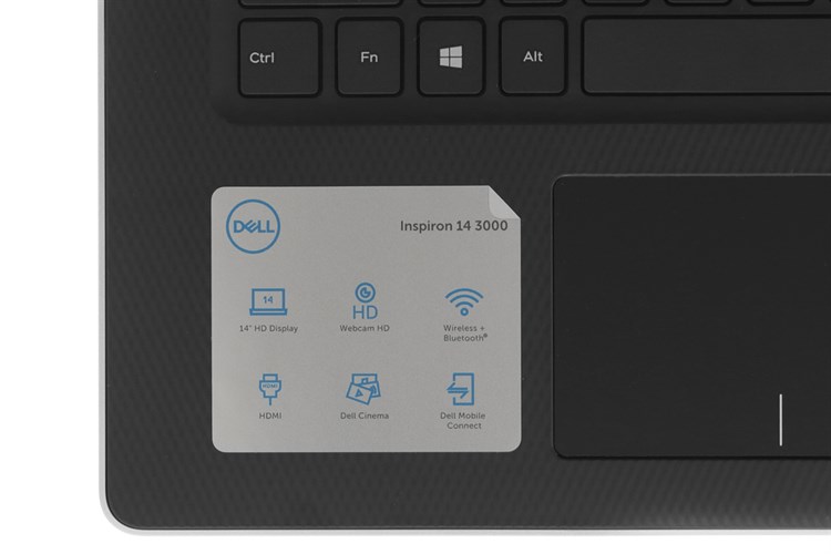 Laptop Dell Inspiron 14 3480 i5 8265U/4GB/1TB/Win10 (N4I5107W) Màu Bạc