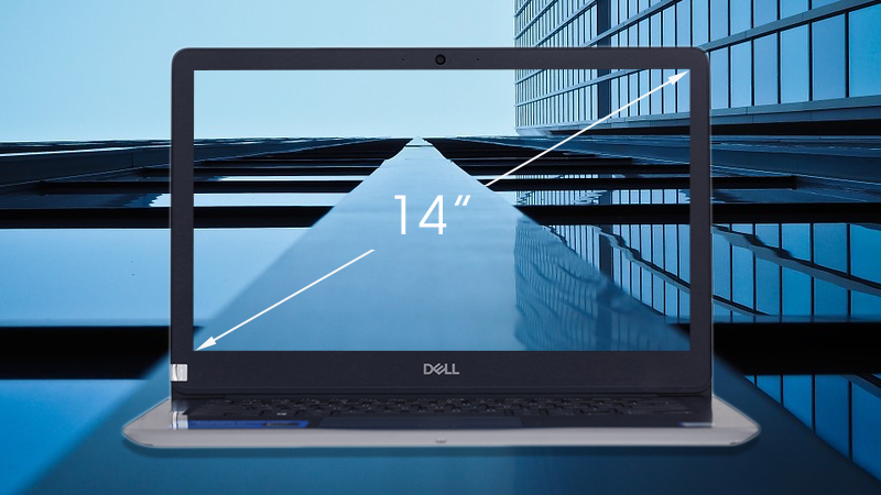 Laptop Dell Inspiron 3480 N4I5107W được đánh giá khá tốt nhờ công nghệ LED Backlit