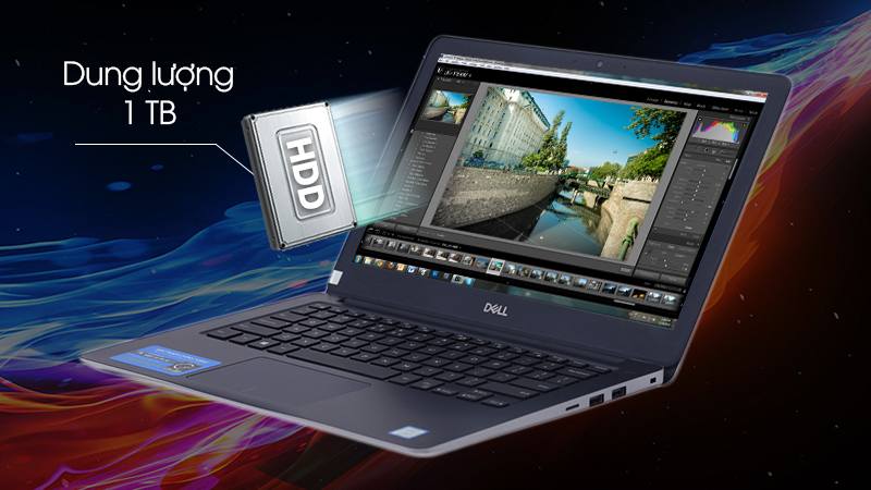 Laptop Dell Inspiron 3480 N4I5107W cho tốc độ xử lý dữ liệu nhanh chóng