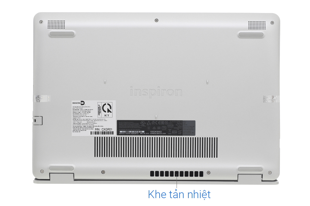 Laptop Dell Inspiron 15 5584 i5 8265U/8GB/2TB/2GB MX130/Win10 (N5I5353W) Màu Bạc