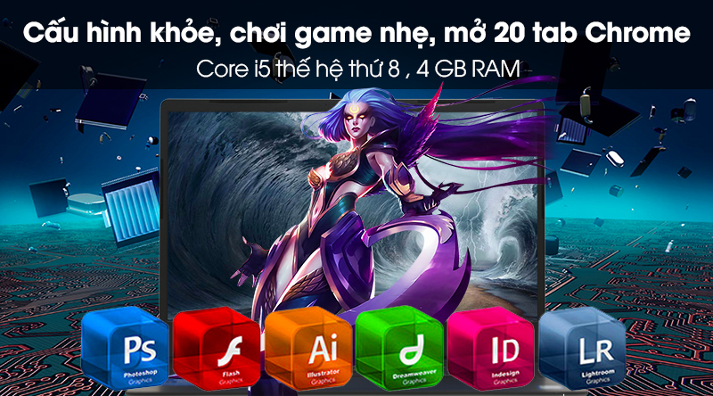 Laptop Dell Vostro 14 5481 i5 8265U/4GB/1TB/Office365/Win10 (V4I5229W)