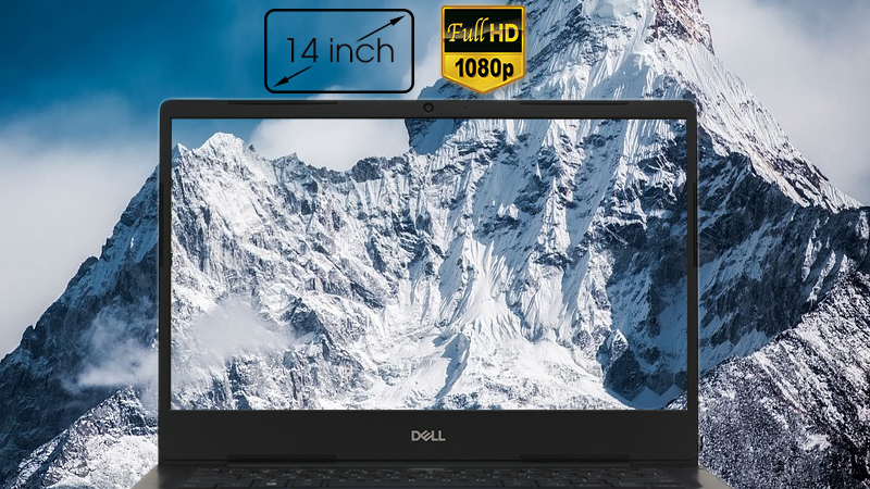 Laptop Dell Vostro 5481 V4I5229W sử dụng màn hình có công nghệ chống chói Full HD