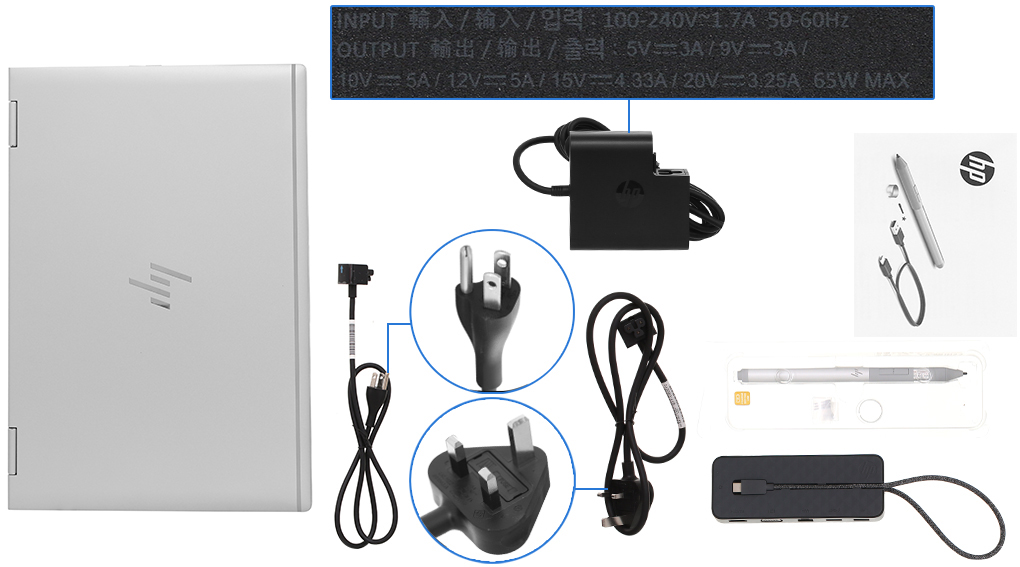 Bộ sản phẩm gồm: Sách hướng dẫn, Bút cảm ứng, Thùng máy, Adapter sạc, Cáp