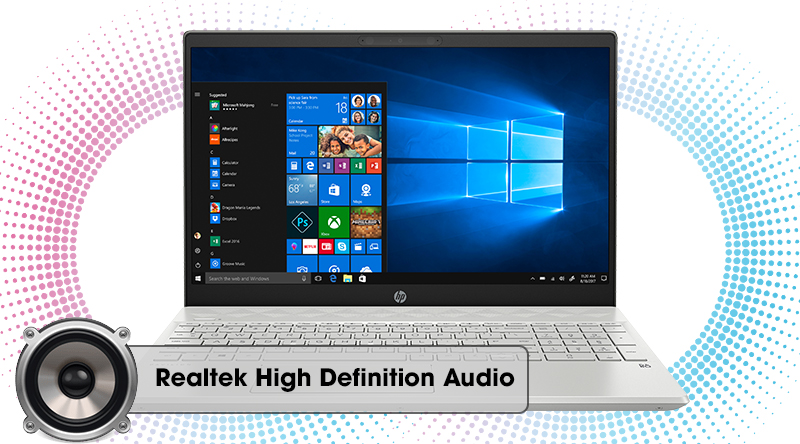 HP Pavilion 15 cs2035TU âm thanh sống động