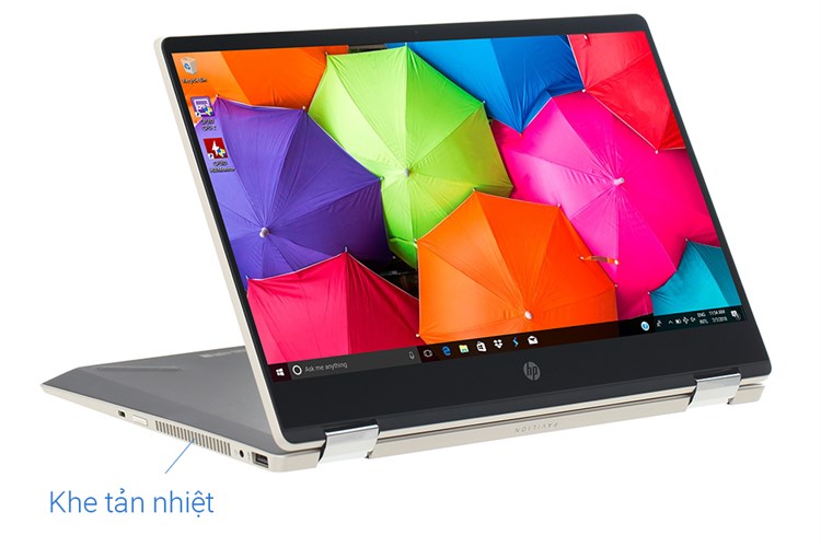 Laptop HP Palivion X360 14 dh0104TU i5 8265U/4GB/1TB/Win10 (6ZF32PA) Màu Vàng