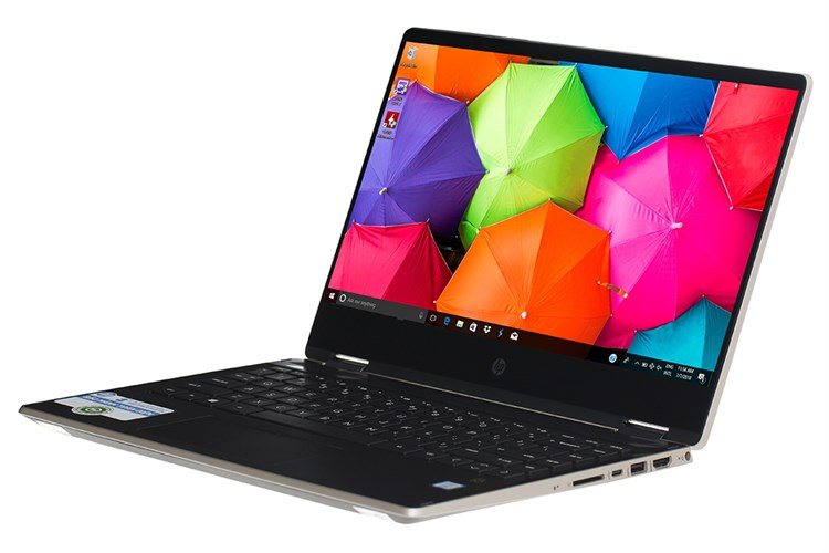 Laptop HP Palivion X360 14 dh0104TU i5 8265U/4GB/1TB/Win10 (6ZF32PA) Màu Vàng