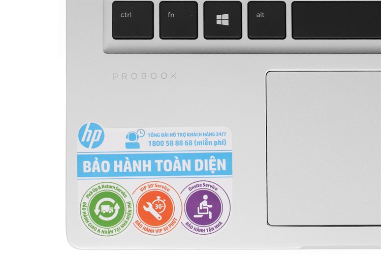 Laptop HP Probook 13 i5 8265U/4GB/1TB/Win10 (5YM98PA) Màu Bạc