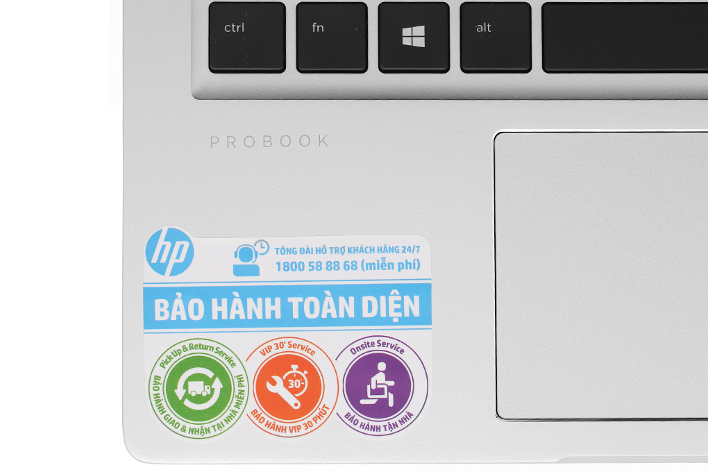 Laptop HP Probook 13 i5 8265U/4GB/1TB/Win10 (5YM98PA) Màu Bạc