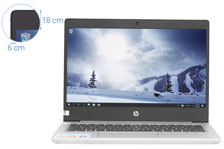 Laptop HP Probook 13 i5 8265U/4GB/1TB/Win10 (5YM98PA) Màu Bạc