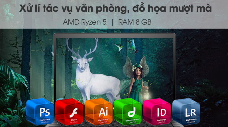 Laptop HP Envy X360 13 R5 3500U/8GB/256GB/Win10 (6ZF30PA)