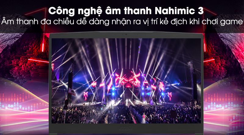 Laptop MSI Gaming 15 GF63 9SC i7 9750H/8GB/256GB/4GB GTX1650/Win10 (070VN)