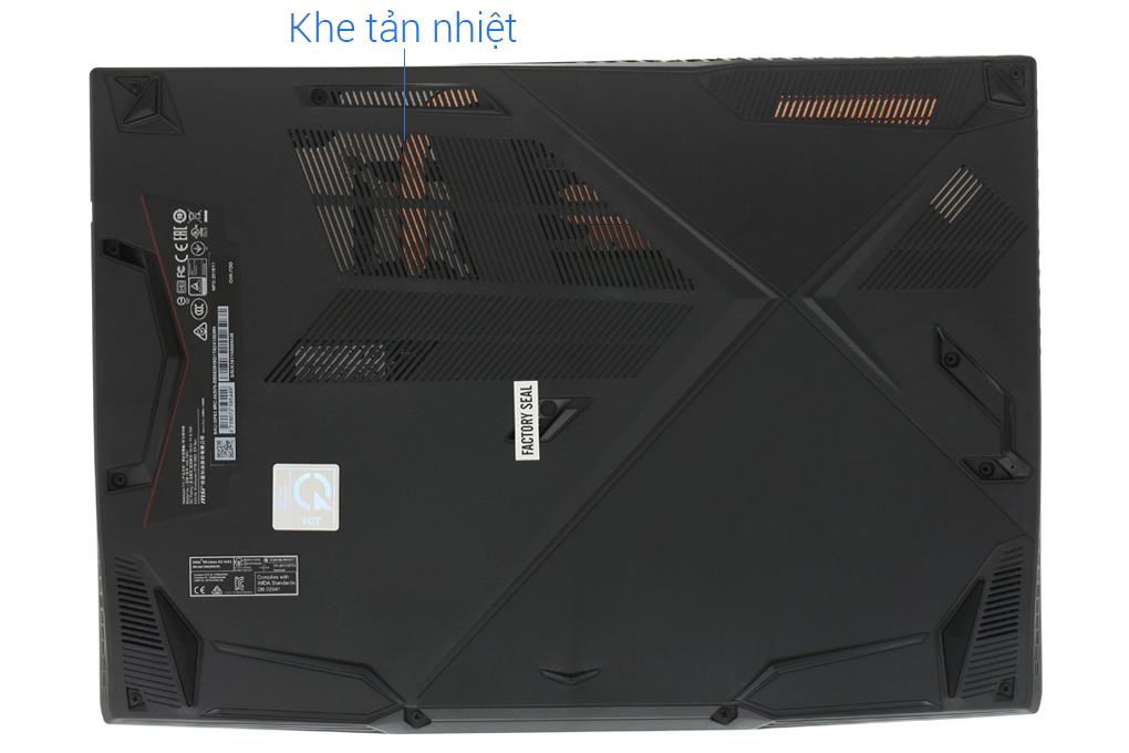 Laptop MSI Gaming 15 GF63 9SC i7 9750H/8GB/256GB/4GB GTX1650/Win10 (070VN) Màu Đen