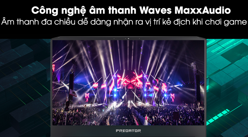 Laptop Acer Predator Triton 500 PT515 51 7398 i7 8750H/16GB/256GB/8GB RTX2070/Win10 (NH.Q4XSV.003)