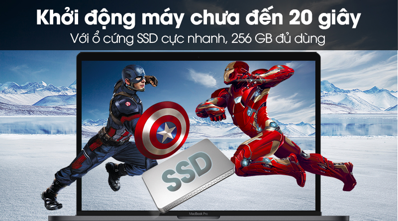 Laptop Apple Macbook Pro 2019 Touch i7 2.6GHz/16GB/256GB/ Radeon 555X (MV902SA/A)