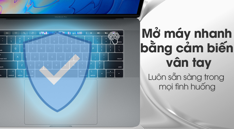 Laptop Apple Macbook Pro 2019 Touch i7 2.6GHz/16GB/256GB/ Radeon 555X (MV902SA/A)