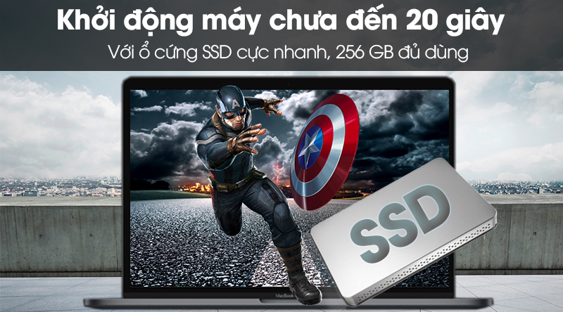 Laptop Apple Macbook Pro 2019 Touch i5 2.4GHz/8GB/256GB (MV962SA/A)