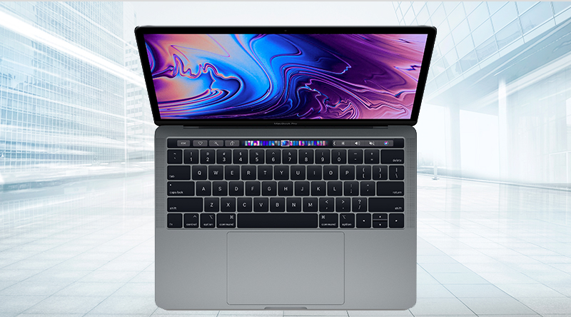Apple Macbook Pro 2019 Touch thiết kế 